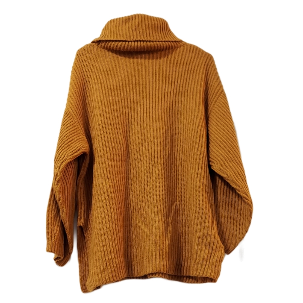 NWT Topshop Longline Turtleneck Sweater Size 4-6 - Picture 4 of 4